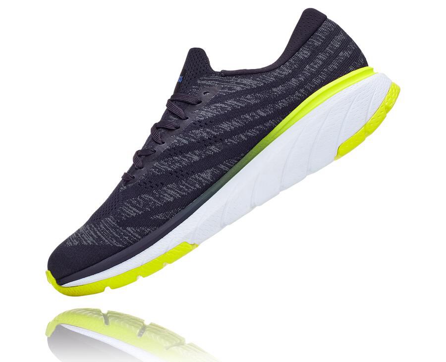 Hoka One One Cavu 3 Löparskor Herr - Marinblå - ZFLJI-9426